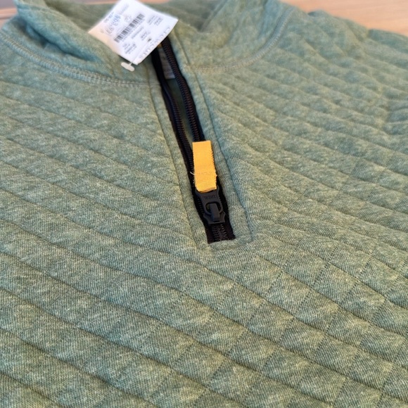 Green v neck sweater for kids - Picture 2 of 8